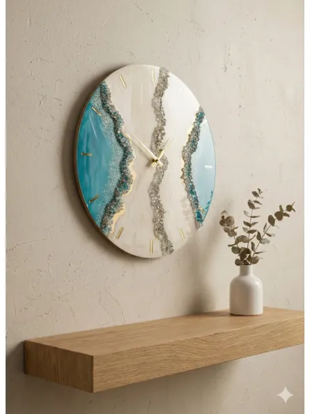 Handcrafted Resin Clocks